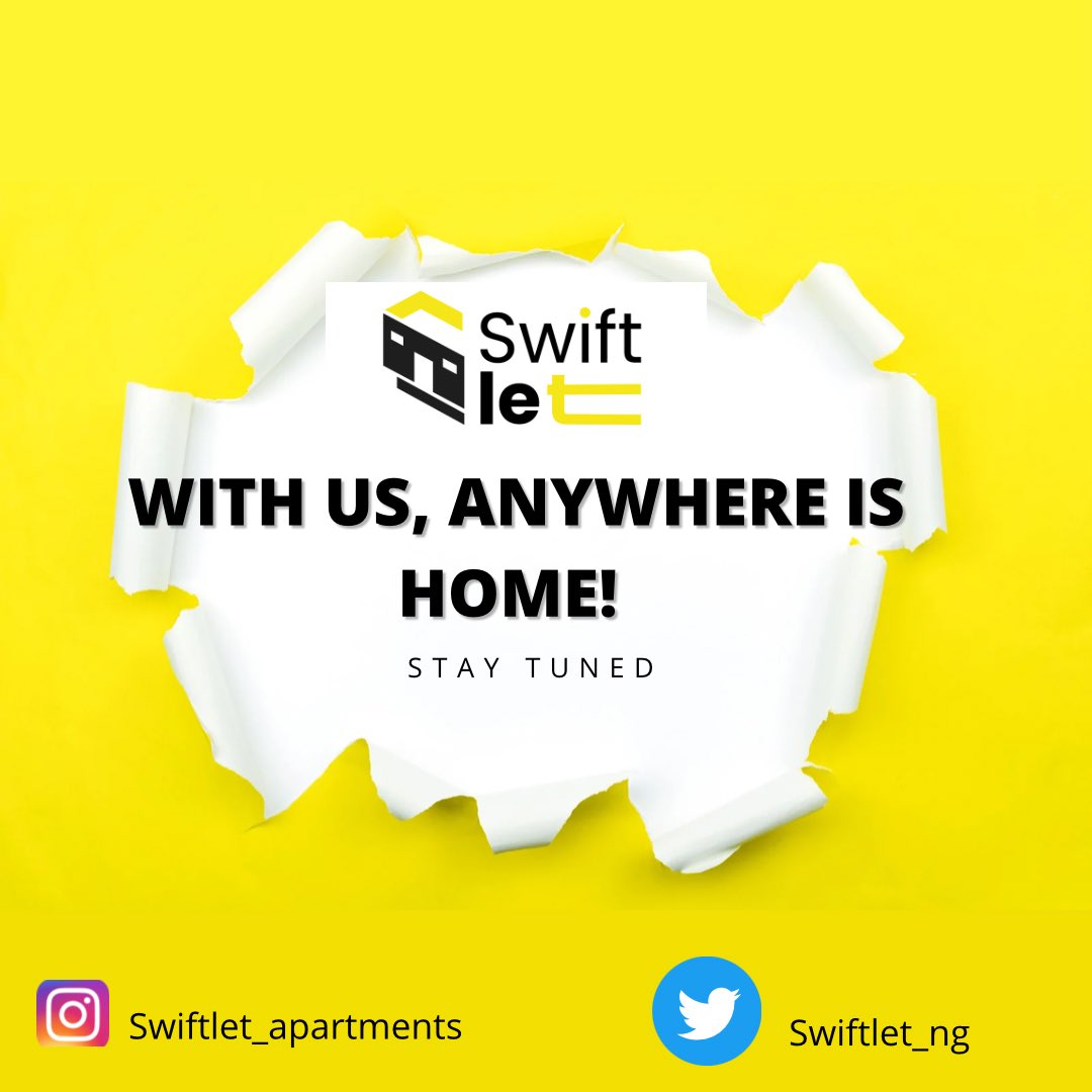 Swiftlet_ng's tweet photo. That’s right😉 #swiftlet #shortlets #phaccomodations #lagosaccomdations #PrinceWilliamIsABully #apartments #Binance https://t.co/BWI4IPZ8WW