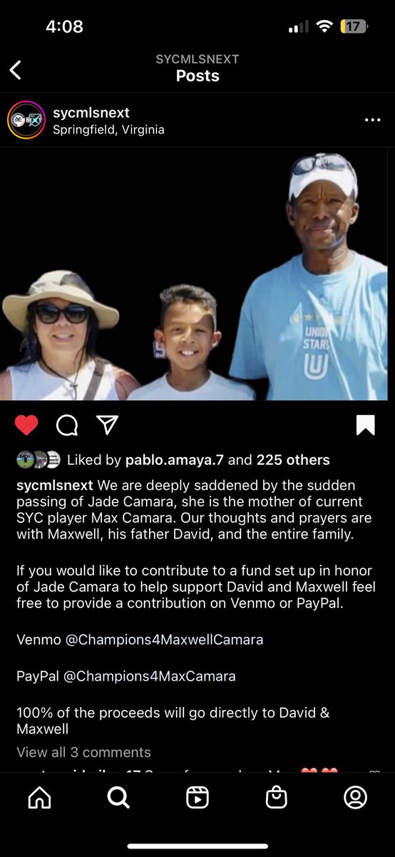 DMV Soccer Family, please help out Maxwell and David Camara if you can. #repdmv @SYCSoccer @DCUyouth @dcunited @MLSNEXT