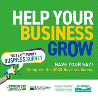 With challenging times ahead, now’s the time for businesses across the East Surrey region to collaborate and inform on what’s required to help our businesses grow

Take part in the East Surrey business survey and have your say: eastsurreybusinesssurvey.co.uk 
#eastsurrey #businesssurvey