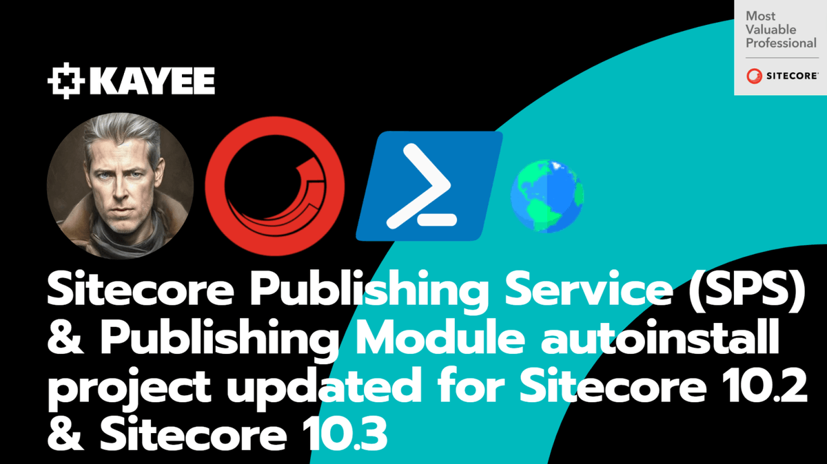 kayeeNL's tweet photo. I just blogged: Sitecore Publishing Service (SPS) & Publishing Module autoinstall project updated for Sitecore 10.2 & Sitecore 10.3, check it out here: https://t.co/FekplUjRhv #sitecore #sitecorecommunity #sitecoremvp #publishing #publishingservice #sitecore10 #sitecoresif https://t.co/5LK5ZcmdVE