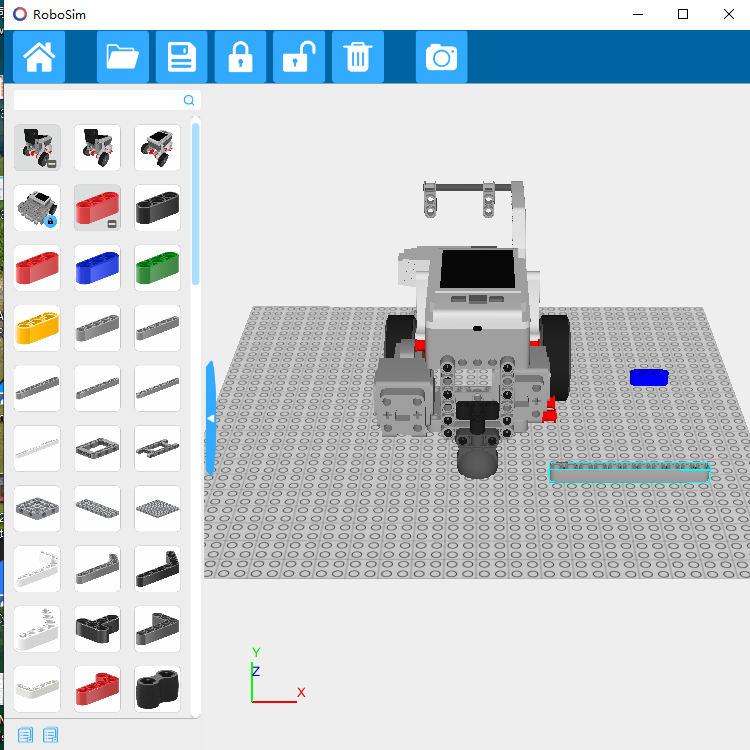 zmrobot's tweet image. Step by step to update, more better experience in virtual simulation robot software. 
RoboSim: robosim.stemtown.com, welcome to test. 
#Robot #STEM #AI #Virtual #software #RoboSim #build #program #code #EducationRobot #STEMforKids