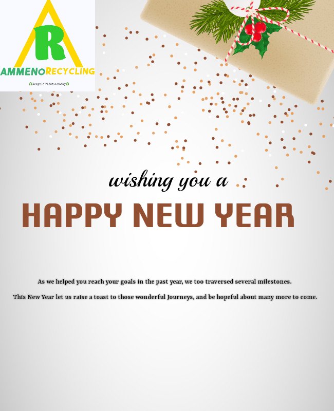 Happy new year to our hearted customers