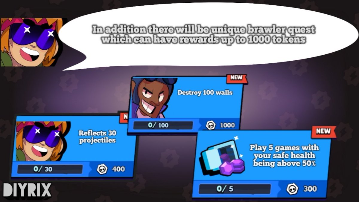 BorussiaDiyrix's tweet photo. Quest and club league rework idea

❤ and ♻️  are appreciated 

#brawlstars #BrawlStarsArt https://t.co/KjYtBQxAOS