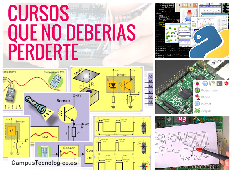 _Raspberry_Pi_'s tweet image. #ElectrónicaDigital #Comunicaciones #ProgramaciónPython #Impresión3D #InternetDeLasCosas #MicroPython ... 
Descubre los nuevos cursos del Campus Tecnológico campustecnologico.es