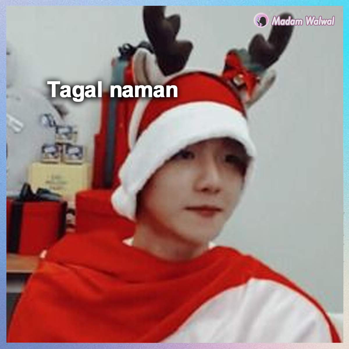 MadamWalwal's tweet photo. Ikaw na naghihintay ng susunod na christmas party pero ilang buwan pa ulit

#EXO #BAEKHYUN #kmeme #inuman #inumanmeme #inumansession #walwal https://t.co/PZ3RB2bkYm