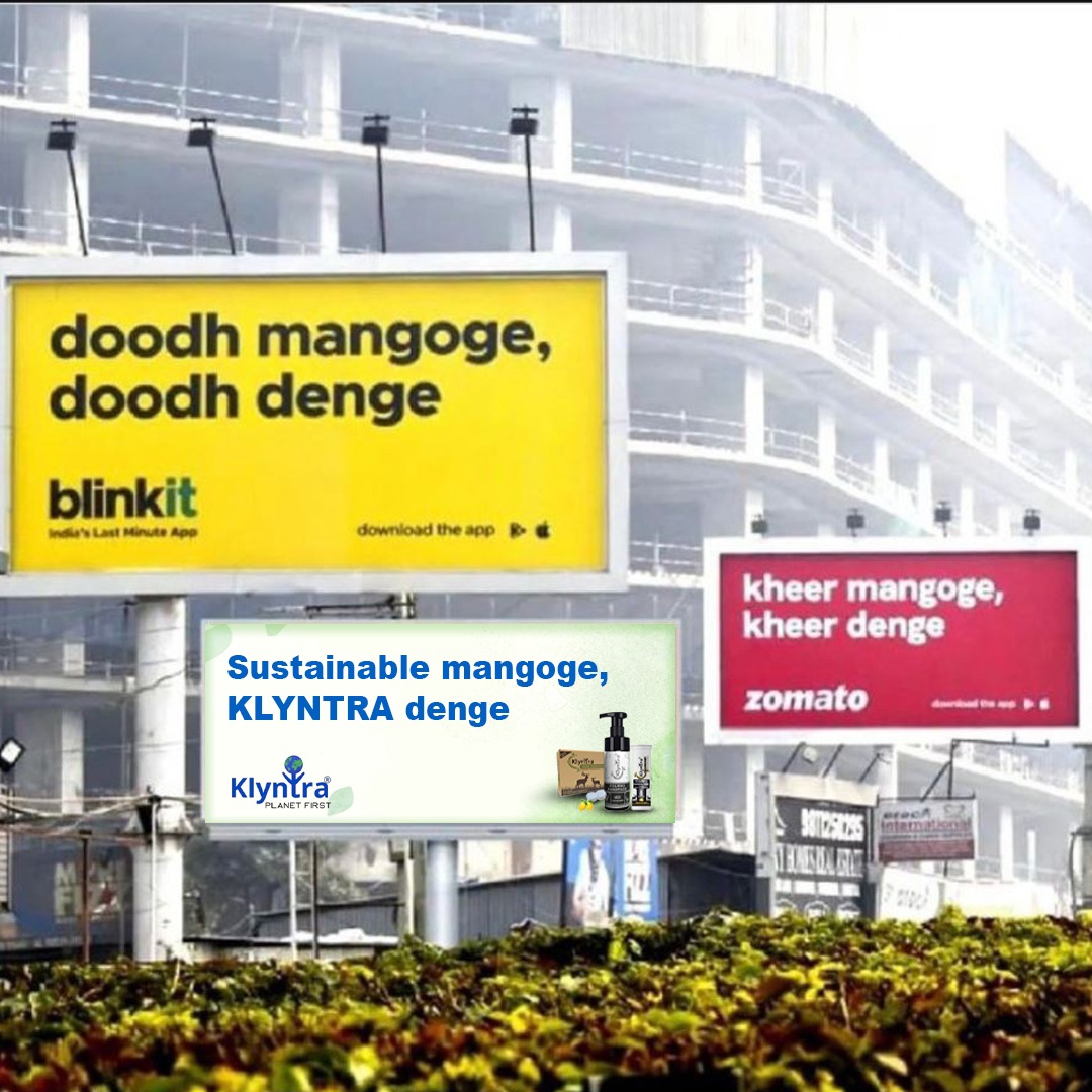 PlanetKlyntra's tweet photo. @zomato Aap bas maangiye, pura sustainable lifestyle hi de denge 😜 
.
.
.
P.s. Klyntra is not just a brand, it's a lifestyle! https://t.co/Z9ZAUSTqcP