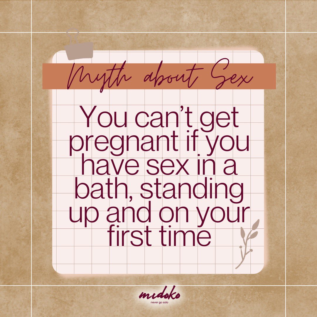 midoko_ph's tweet photo. You run the chance of becoming pregnant if you engage in any form of unprotected sex. ๐ญ๐ก
#midoko #midokotalk #ilovemidoko #midokonevergosolo #leanwithmidoko #myths #mythsaboutsex https://t.co/UGIA55qcuf