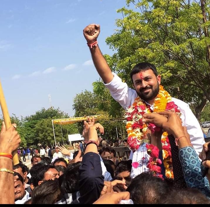 Congratulations to co-operative leader Jayeshbhai Radadiya for being non -contested for the 5th consecutive time as Chairman of Rajkot District Co-operative Bank (RDC)💐🎉🎉🎉💐            Jayeshbhai Radadiya.