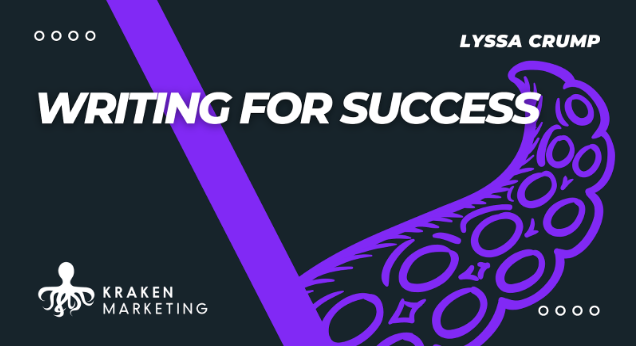 LyssaCrump's tweet image. I had fun running a #WritingForSuccess workshop for @UniofExeter yesterday. 
It was awesome to work with their #STEM researchers and give them tips on how to improve their written English and research proposals. Powerful copy FTW! 💪