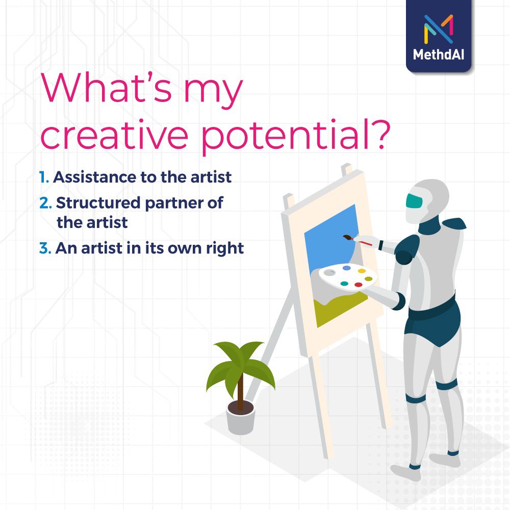 TheMethdAI's tweet image. How far do you think AI can go in the creative aspect? Let us know in the comment section below!

#aiandcreativity #aiaroundus #aiandart #MethdAI #transformation #knowledge #educateyourself #currentscenario #artificialintelligence #AI #digitaltransformation #IOT #skillup