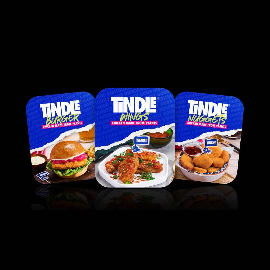 At TiNDLE, we're participating in the 2023 #Veganuary challenge – for a limited time only, home cooks and foodies in the #UK can find #TiNDLE in the grocery aisle as a #Veganuary special. Swing by <a href="/Morrisons/">Morrisons</a> from now until January 24th and grab TiNDLE burgers, wings, and nuggets!