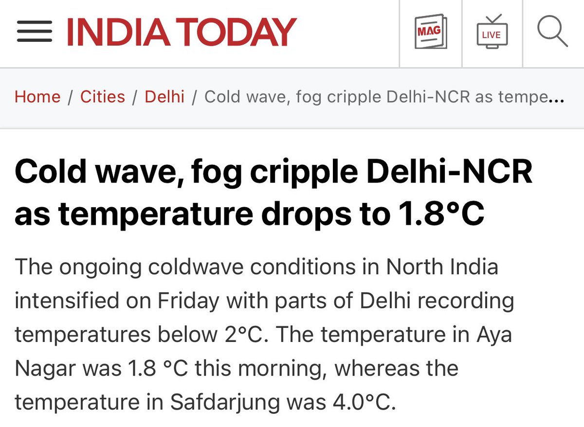 GSTADelhi's tweet photo. .@LtGovDelhi &amp; @msisodia Sir please facilitate the orders for closure of schools till 15 Jan in wake of this cold wave. Majority of students do not have appropriate clothes to protect them &amp; therefore their attendance in remedial classes is significantly less. 
~ Ajay Veer Yadav https://t.co/sgEpGLcEiT