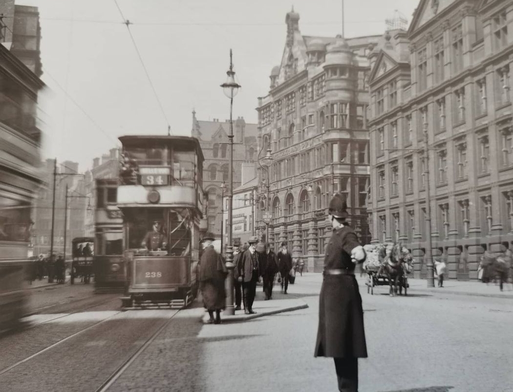 Piccadilly, Manchester 1914