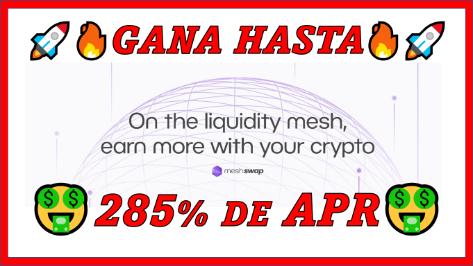 Criptoamigos_la's tweet photo. Te invito a ver el video de como empezar a ganar dinero en el protocolo de Meshswap en la red de Polygon.

@Meshswap_Fi @0xPolygon @MetaMask @coinexcom @CoinExSpanish 

https://t.co/KLUrpbD8JU https://t.co/vm9NM1ybct