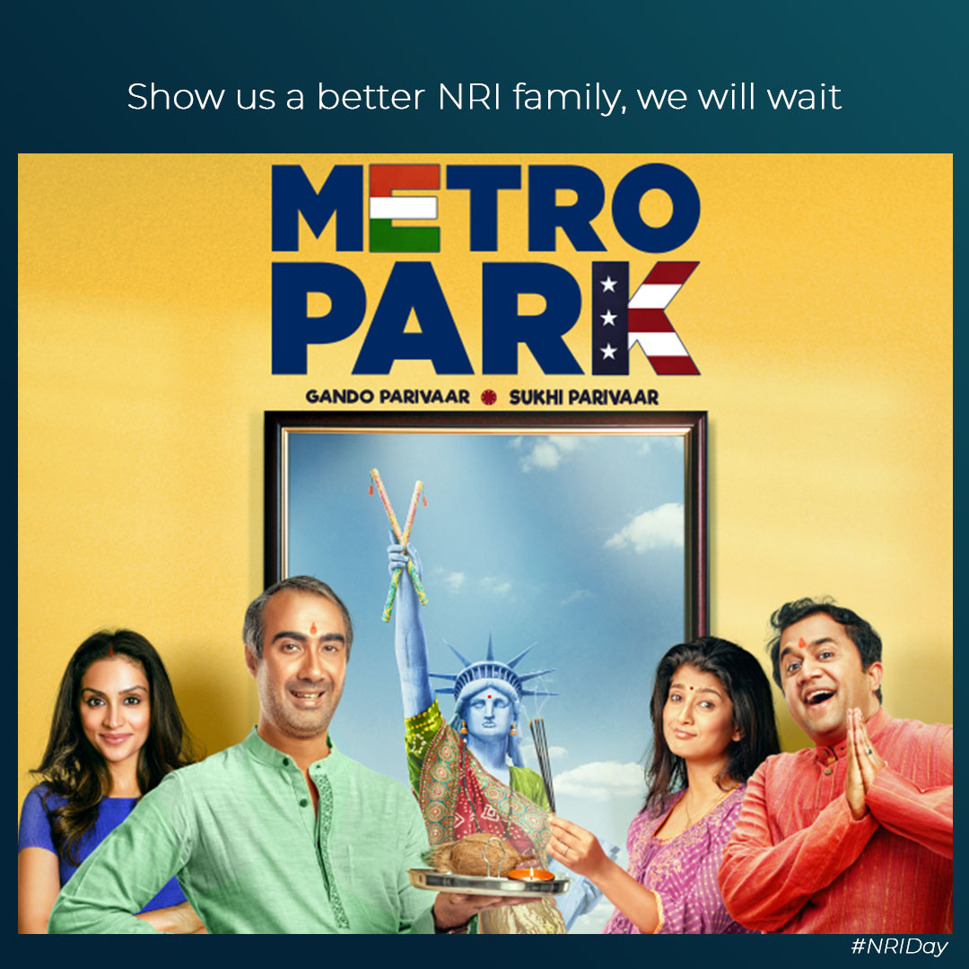 We love the Patel family 🫶🏻
#NRIDay 

Watch #MetroPark only on #Mzaalo today- share.mzaalo.com/mobile-approval

#UnlimitedEntertainment #Rewards #FreeEntertainment #Bollywood #RanveerShorey #PurbiJoshi #OmVaidya #Comedy