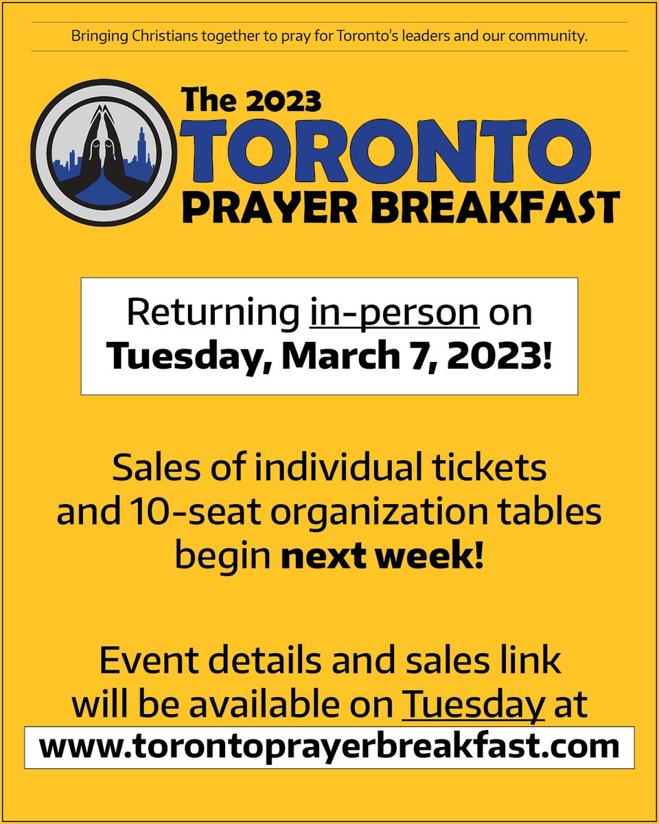 torprayerbkfst's tweet photo. We're back - Live and In-person! 
Visit https://t.co/DwLMPWpwHs on Tuesday for the big reveal! https://t.co/pthM9QMzdU