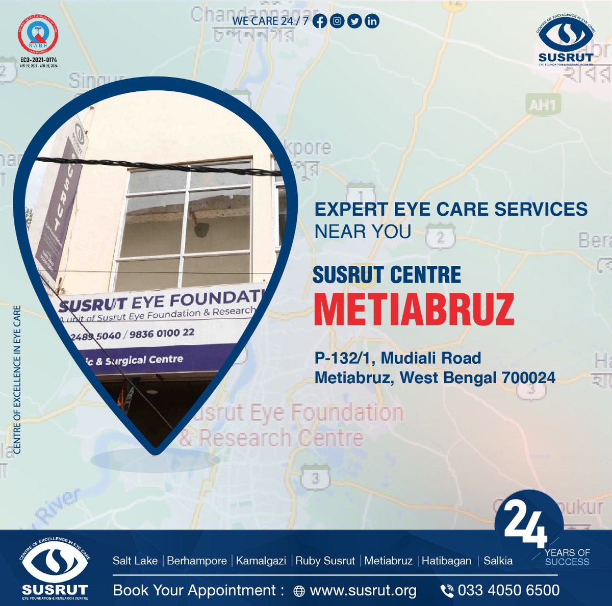 susruteyehosp's tweet photo. SUSRUT EYE FOUNDATION AND RESEARCH CENTRE NOW AT METIABRUZ
Expert Eye Care Services Near You
https://t.co/UCXa7snRqs
.
.
.
#SusrutEyeFoundation #Susrut #metiabruz https://t.co/5fwzfHbKqL