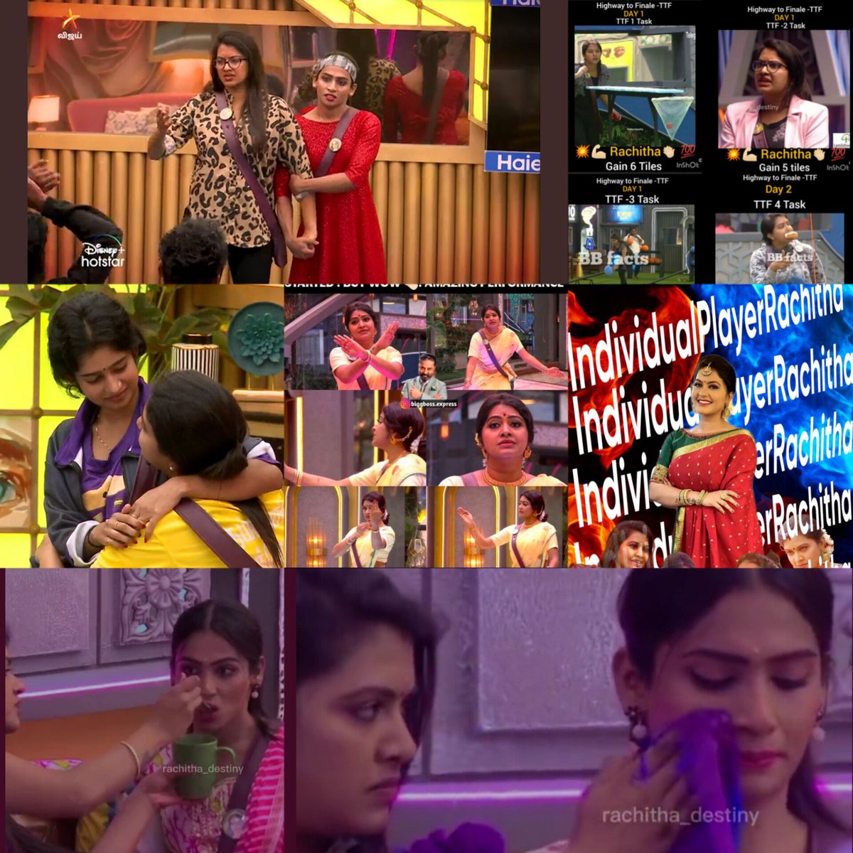 2022 Best! 
I'm so happy I got knew abt Rachita Mahalaksmi as Person...she is really Gem. 
 
My  love for Rachita will be there Forever! 
But I'm Completely stop watching this crap content show for TRP 
 
Rachuma Take care da...

#Rachitha 
#IndividualPlayerRachitha
