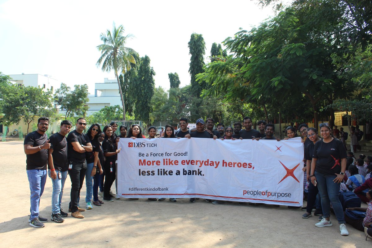 unitedwayhyd's tweet photo. The joy of giving is boundless, and nothing is more joyful than giving one's own time. In 2022, 662 Volunteers from #DBSTechIndia spent 2,000+ hours with our social impact activities that ranged from serving lunch to the needy, doing yoga with the elderly (1/3) https://t.co/MOE6uInmcV