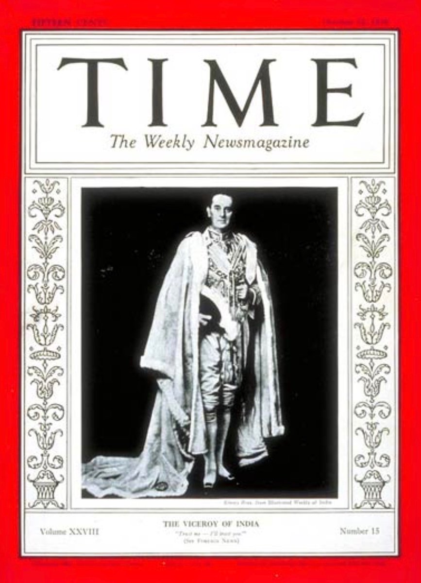 DailyArtWithM's tweet photo. 5 January, 1952:
Lord Linlithgow, Viceroy of #India from 1936-1944, died #OTD in 1952. (longest serving Viceroy of India)
During his reign:
☑️ Jinnah's 2 nations theory
☑️ launch of Quit India Movement
☑️demand of 'Divide & Quit'
#History #LordLinlithgow #OnThisDay #viceroy https://t.co/G391FgWqT1