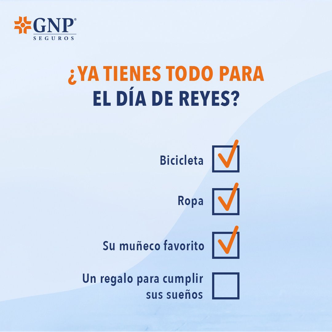 gnp_mx's tweet photo. Este #DíaDeReyes 👑 pídeles un Seguro Profesional GNP, para generar un #ahorro y apoyar a tus hijos, sobrinos o nietos a cumplir sus sueños. ¡Sea lo que sea, puede lograrlo! Conoce más ventajas y escríbeme https://t.co/2q887MFQLp