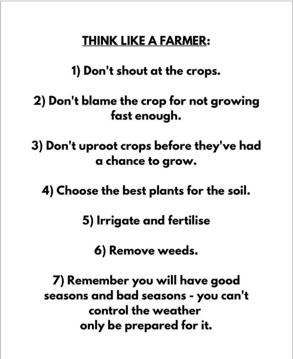 VijayKedia1's tweet image. Think like a farmer.