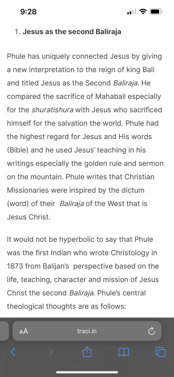 kurkute's tweet photo. @DharmaUvach @rsuresh97 @BharadwajSpeaks Not Savitri but her husband Jotiba was calling Jesus as Baliraja   https://t.co/8RMKPAIqzt https://t.co/cQHfKBWliA