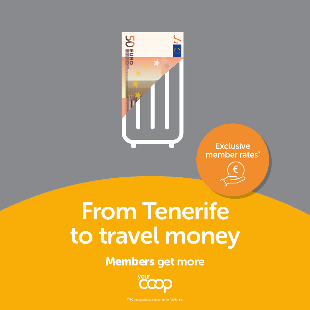 Members get more at Your Co-op 🌞 with EXCLUSIVE MEMBER RATES on your travel money!

We have worldwide currencies available in branch - simply present your card when ordering.

Not a member? Join us &amp; download the app today 👇
ow.ly/k7Sm50JFLmY