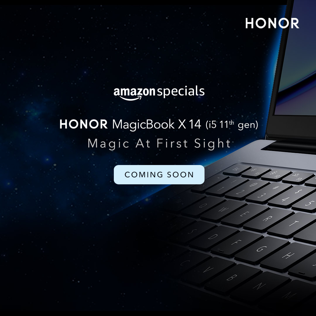 ExploreHONOR's tweet image. HONOR is all set to launch its latest version of MagicBook X14. Stay tuned for #MagicAtFirstSight #Honor #MagicBookX14
@amazondotin