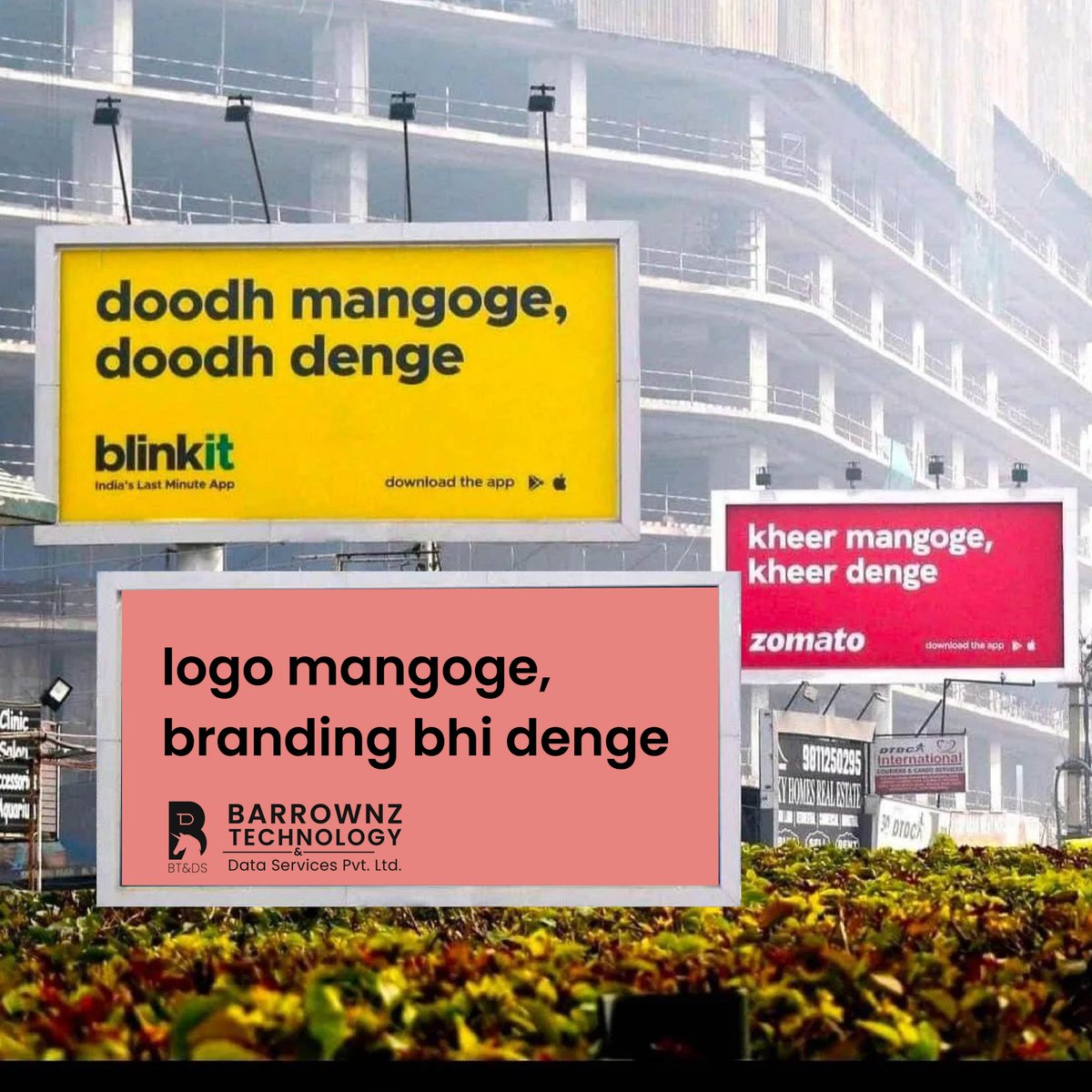 btdspl's tweet photo. We have all the solutions regarding your logo designing. A logo that will create a brand for your business is what we deliver...

.
.
#TrendingNow #Blinkit #Zomato #brandingdesign https://t.co/FJTGbgReWQ