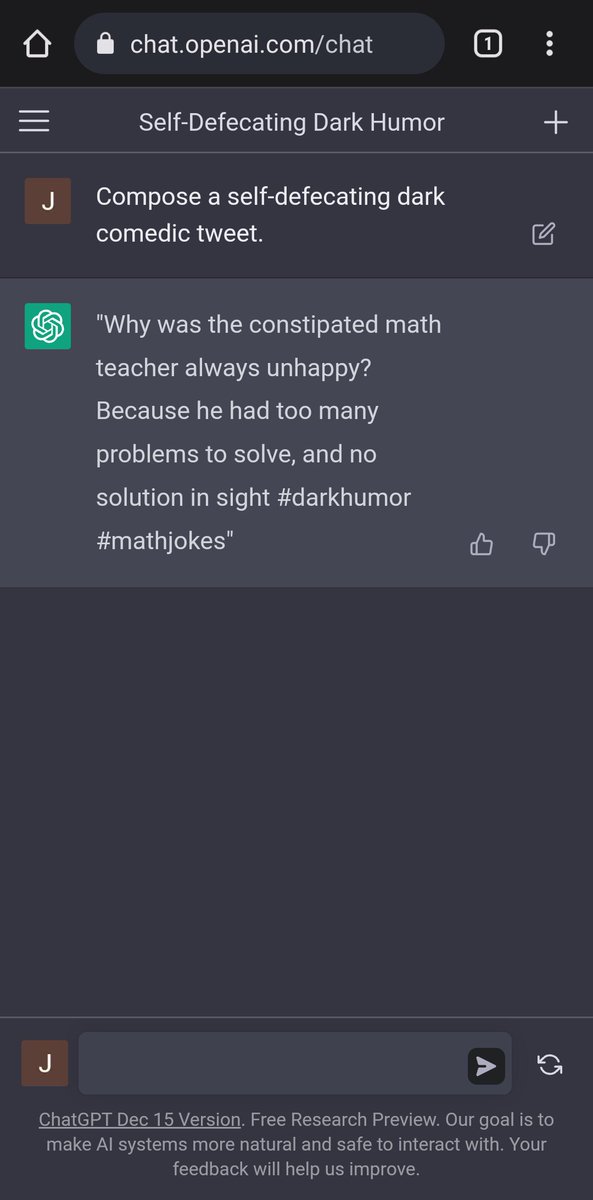 iamnottomgreen's tweet image. &quot;Why was the constipated math teacher always unhappy? Because he had too many problems to solve, and no solution in sight&quot; #darkhumor #mathjokes