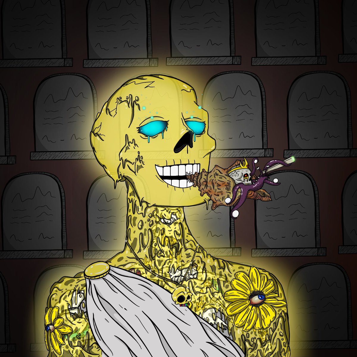 betbugs01's tweet photo. With the recent announcement I feel like I need to shill my skeletons 

Resurrection is coming @TombStonedHS 
#TombStoned 
#TombStonedTakeover https://t.co/cddQH6Yg47