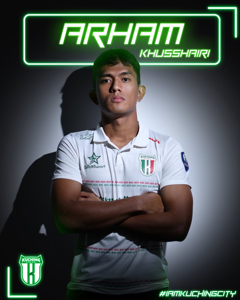 OfficialKCFC's tweet photo. 🟢⚪️🔴
Ambe Kuching City! - Arham
Kuching City dihatiku💚
Dari Setiu, Terengganu untuk Kuching City
#IamKuchingCity
#kamekKuchingCity
#sayaKuchingCity
#smallclubbigheart
#cityofunity https://t.co/vTt7VC5297