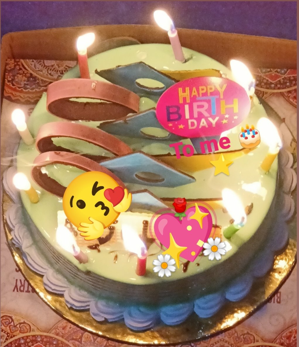 Guys, yesterday was my birthday. I wanna share Myyy BD Cake 🎂 n some sweet moments with you all.😊🥰☺️Thanks💖🙏

I'm so grateful that I have such a loving n caring family.💖🙏☺️
#gratitude 💖🙏 #thankyou 💖
#happybirthdaytome 🎂💖⭐
#angelanjali 💖💫🌞💎🌛⭐
<a href="/Angel693355/">༺꧁*𝓐𝓷𝓰𝓮𝓵💖𝓐𝓷𝓳𝓪𝓵𝓲*꧂༻</a> 💖⭐🧿