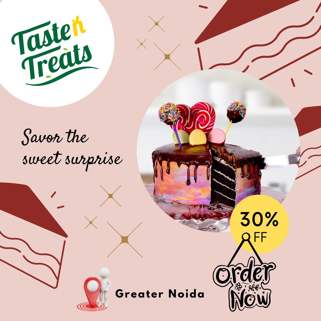 Grab the offer Now 

#taste_n_treats #creatofly #cakeshop #cakedesign #cakesofinstagram #noidacity #Greaternoida #newyear2023 #January #happyfriday #cakechallenge