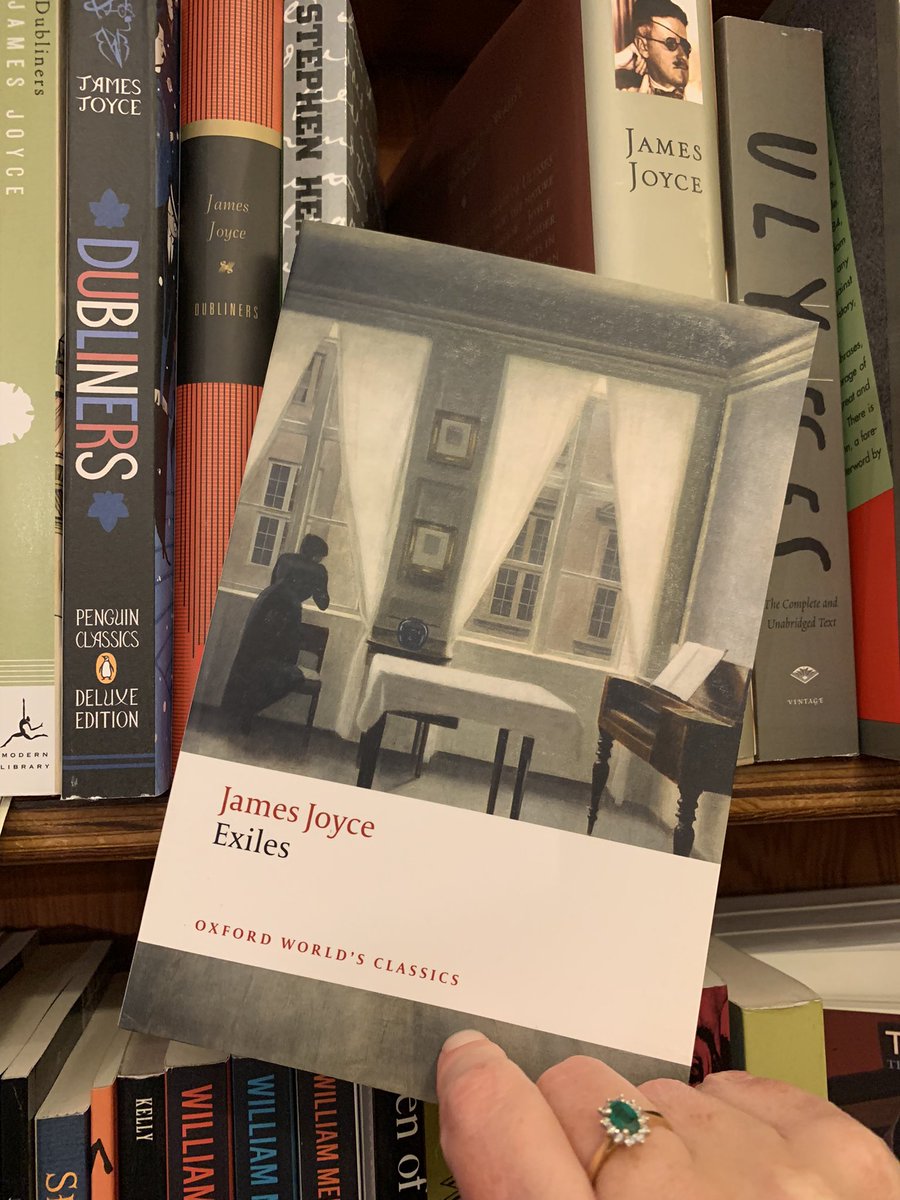 Keri Walsh (@ladymodernist) on Twitter photo “The man who drinks black coffee is going to conquer Ireland.” (My edition of James Joyce’s play Exiles, spotted at City Lights Books tonight). <a href="/CityLightsBooks/">City Lights Books</a> #mla23 “The man who drinks black coffee is going to conquer Ireland.” (My edition of James Joyce’s play Exiles, spotted at City Lights Books tonight). <a href="/CityLightsBooks/">City Lights Books</a> #mla23
