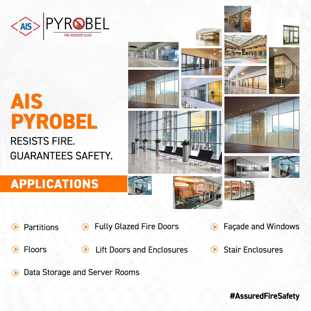 AIS_Glass's tweet photo. #AISPyrobel is built to stop #fire from spreading, adding a layer of protection for you and others around.
It can be used in various applications in multiple spaces ensuring safety from fire outbreaks, smokes, and flames.
#AssuredFireSafety #fireresistantglass #safety https://t.co/RPaQZDZc86