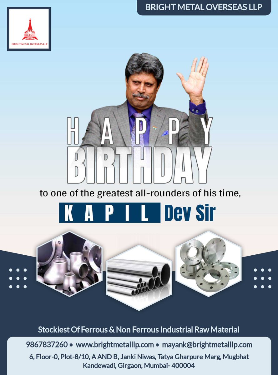MayankKDhakad's tweet photo. 3️⃣5️⃣6️⃣ intl. matches
9️⃣0️⃣3️⃣1️⃣ intl. runs
6️⃣8️⃣7️⃣ intl. wickets 
India's 1983 World Cup-winning captain 🏆

Birthday wishes to Mr Kapil Dev - one of the finest all-rounders to have ever graced the game. 🎂 👏

#TeamIndia | 
@therealkapildev https://t.co/xJqZ8xyruS