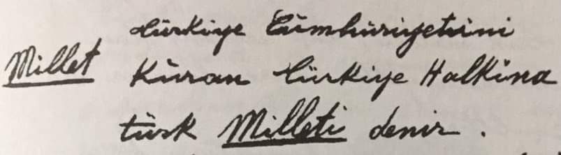 Bütün millî ve manevî değerlerimiz bir bir koparılırken elimizde bir TÜRK adı kalmıştı, bundan rahatsız olanlar varmış. Unutulmasın ki "Türküm, bu ad her unvandan üstündür... Türk Milleti bir bölünmez bütündür!" (Ziya Gokalp)