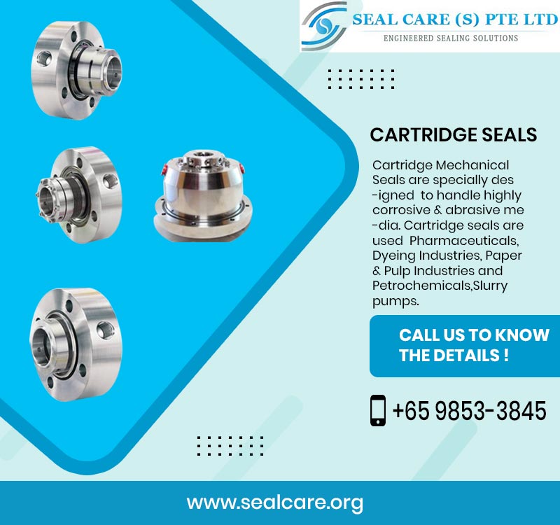 SealcareSg's tweet image. Cartridge Mechanical Seals are specially designed to handle highly corrosive &amp;amp; abrasive media. Cartridge seals are used Pharmaceuticals, Dyeing Industries, Paper &amp;amp; Pulp Industries and Petrochemicals,Slurry pumps.
Visit here: sealcare.org/cartridge-seal…
#mechanicalseal