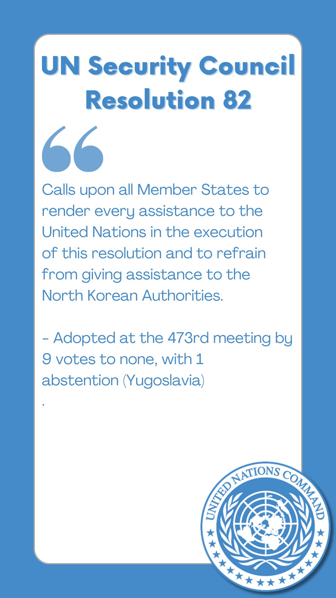 United Nations Command 유엔군사령부/유엔사 on X: United Nations Command 유엔군사령부/유엔사 on X: