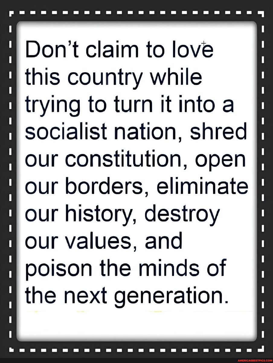 Bruce11755's tweet photo. Don't call yourself American https://t.co/ezPBQYQN71