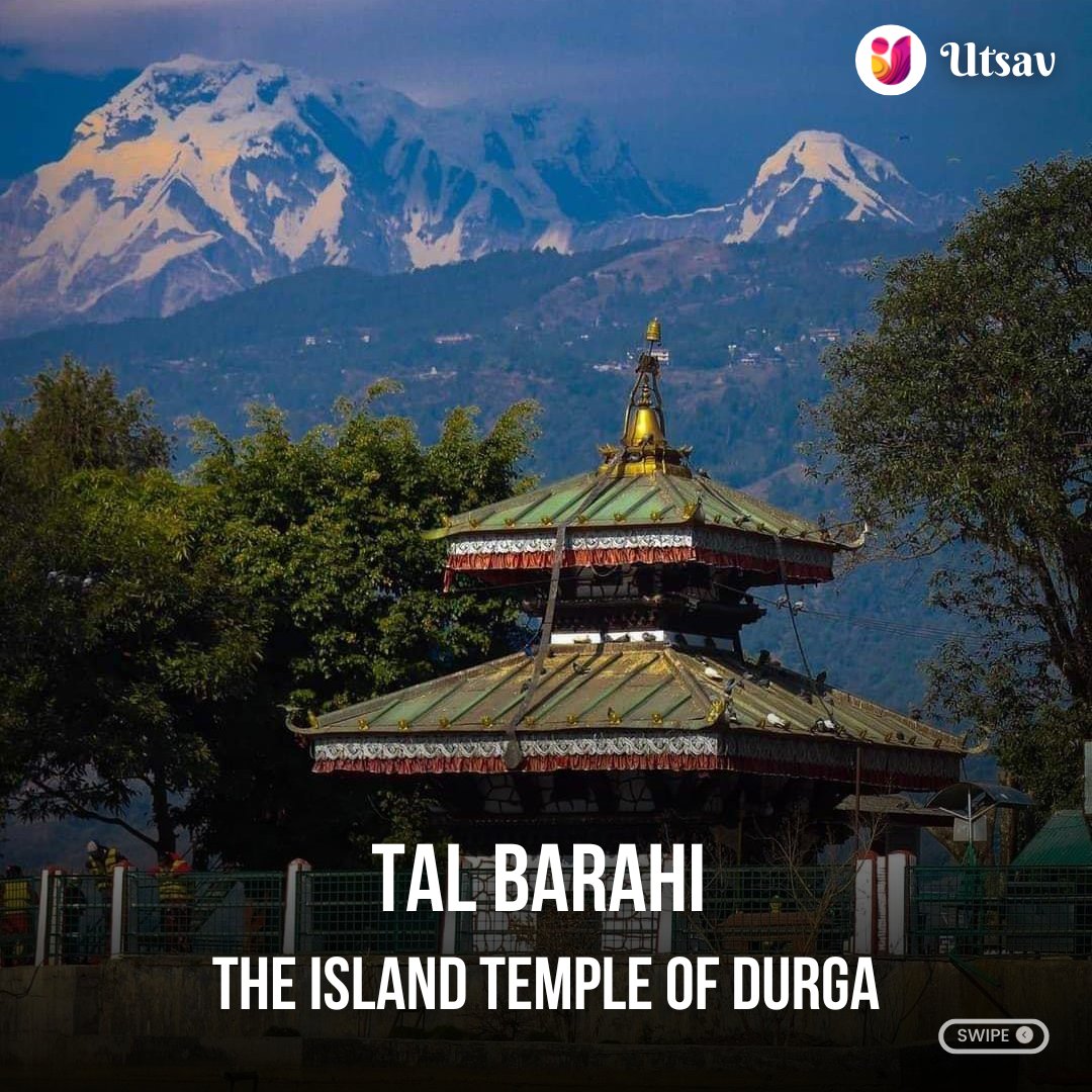 utsav_app's tweet photo. TalBarahi the Island Temple of Ma Durga https://t.co/o4CbadxTCM