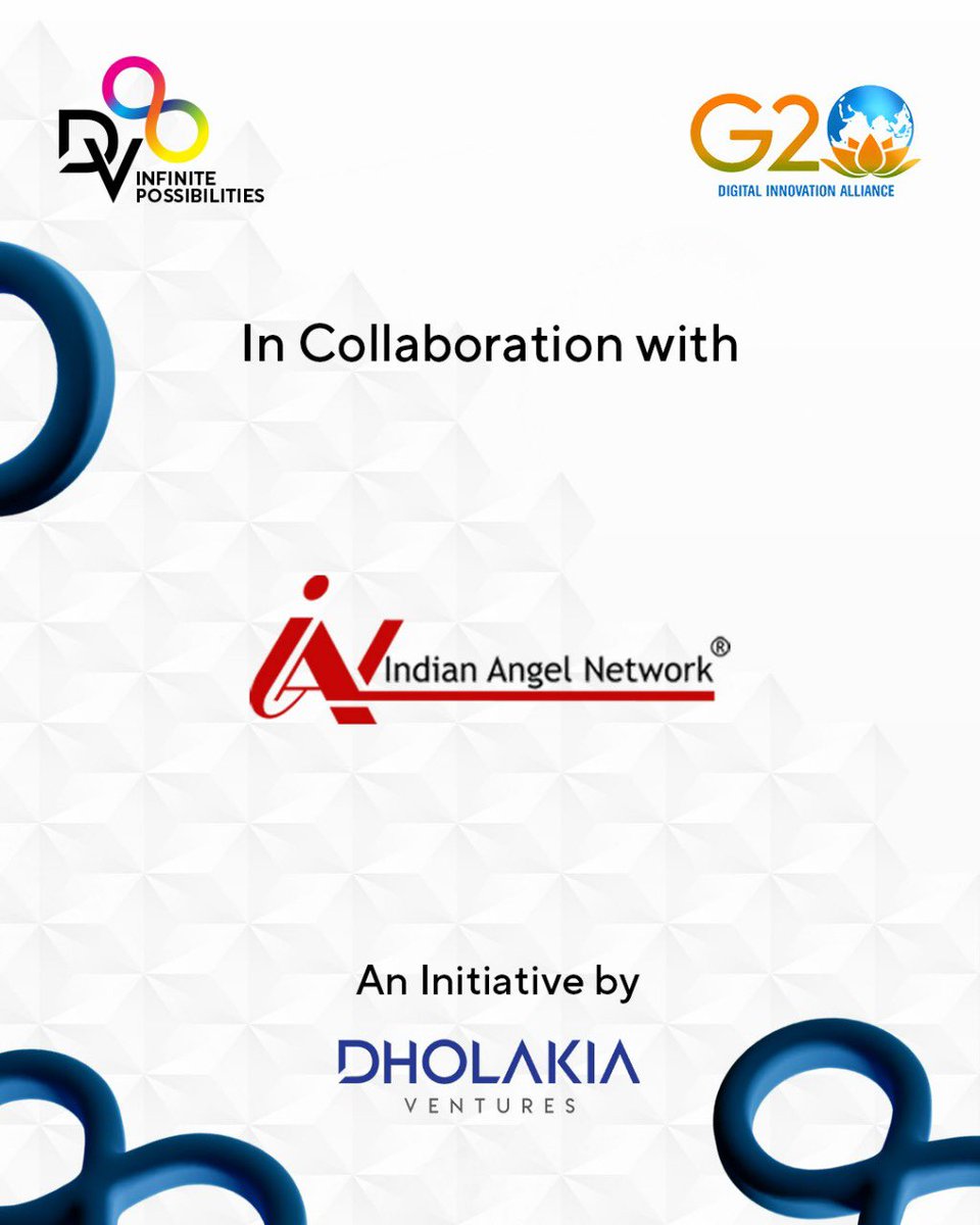 Dholakia Ventures (@dholakiaventure) on Twitter photo DV8 - Infinite Possibilities - <a href="/g20org/">G20 South Africa</a> Digital Innovation Alliance for Startups has been brought to life in the spirit of creation and collaboration with Indian Angel Network
<a href="/DravyaDholakia/">Dravya Dholakia</a> DV8 - Infinite Possibilities - <a href="/g20org/">G20 South Africa</a> Digital Innovation Alliance for Startups has been brought to life in the spirit of creation and collaboration with Indian Angel Network
<a href="/DravyaDholakia/">Dravya Dholakia</a>