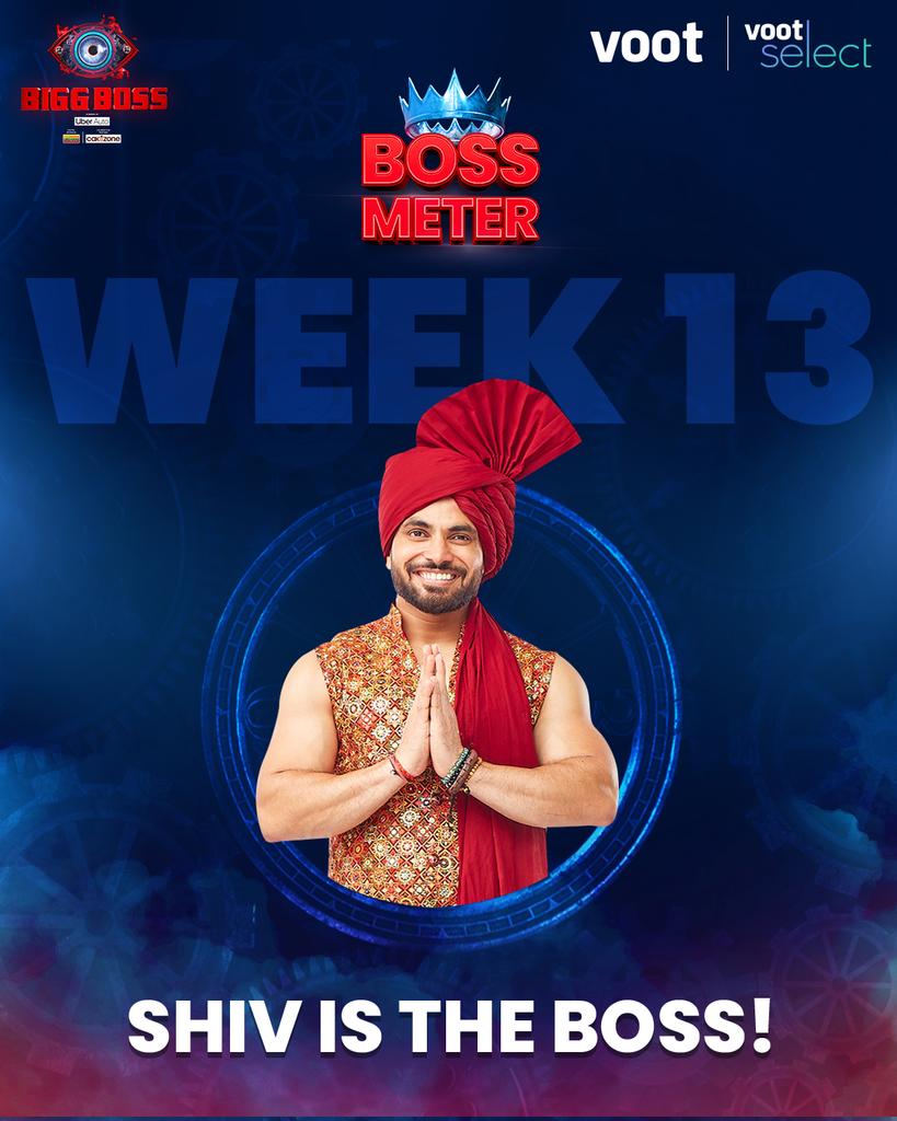 ShivSquad1's tweet image. #ShivIsTheBoss #BossMeter #AsliFans #BiggBoss    #BB16    #BiggBossOnVootSelect #BiggBoss16    #BB16OnVS #VootSelect #SalmanKhan @ShivThakare9 @beingsalmankhan @colorstv