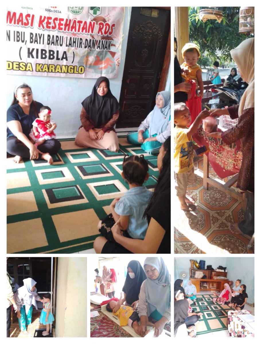 ciratnawati's tweet image. Layanan kesehatan posyandu balita dan informasi kesehatan RDS posyandu Dahlia 1 Desa Karanglo
Jum,at,06/01/2023

@AkhmadIksan1
@beta_nurcholis
@Agus2Prihanto

#TPPJatibarangBrebes
#PencegahanStunting
#RumahDesaSehat
#KaderPembangunanManusia
#RDSDahlia
#DesaKaranglo