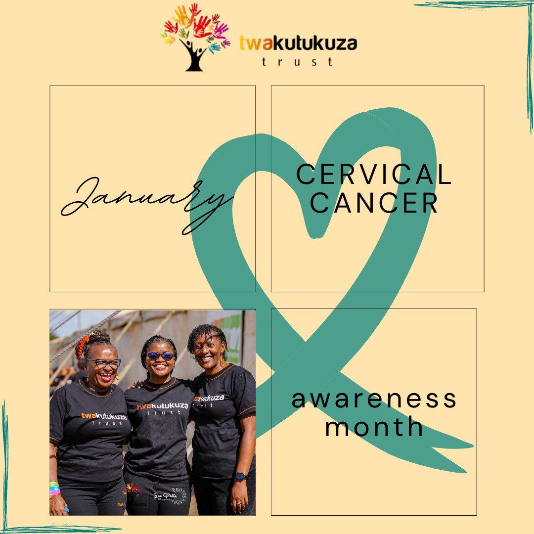 January is #CervicalCancerAwareness Month, and we want you to begin your 2023 on a healthy note.  

Cervical cancer affects thousands of women every year. 

If you are a woman aged over 21, take a bold step and schedule a cervical cancer screening.

#Twakutukuza #LiveOnPurpose