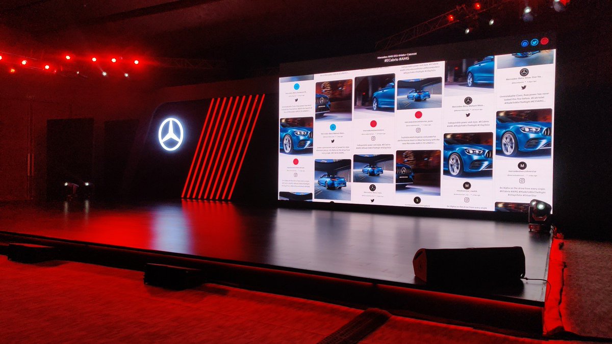 AdityaNadkarni7's tweet photo. We are at the launch of the @MercedesBenzInd #ECabrio #AMG in Delhi today. Stay tuned to @CarWale for all the latest updates!
#MadeToWinTheNight #MercedesAMG #E53AMG #Cabriolet #CarWale #NewCarLaunches https://t.co/FjTSgKaxCe