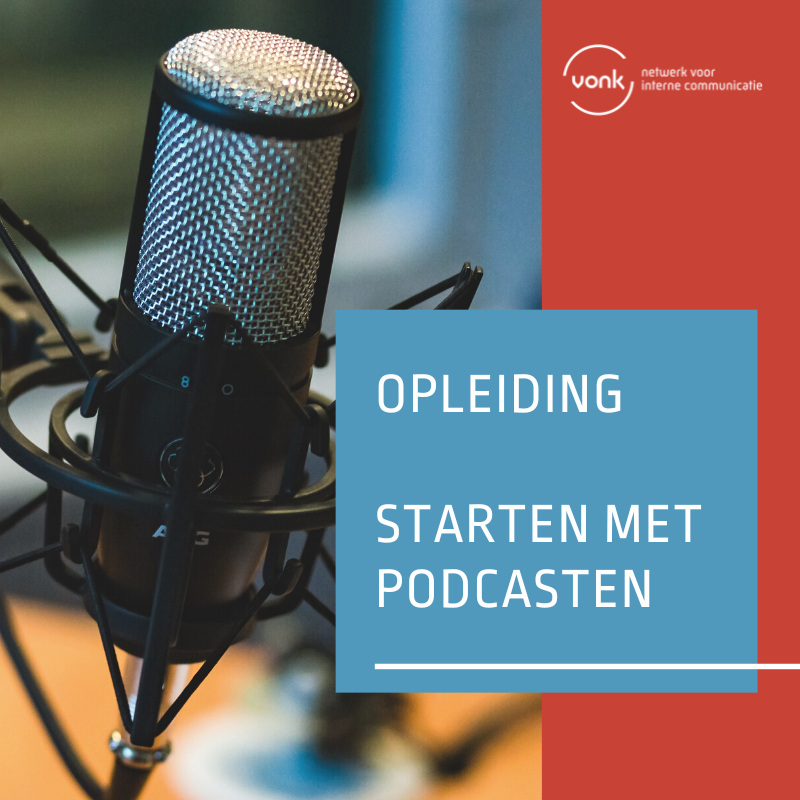 Wil jij podcasts ook opnemen in je kanalenmix? Maar ben je niet zeker hoe je daaraan moet beginnen? Leer op 1 dag de basics van podcasting en ga na deze opleiding meteen aan de slag.

Ben jij er ook bij? Schrijf je dan in via ow.ly/aEpW50MiSRu
