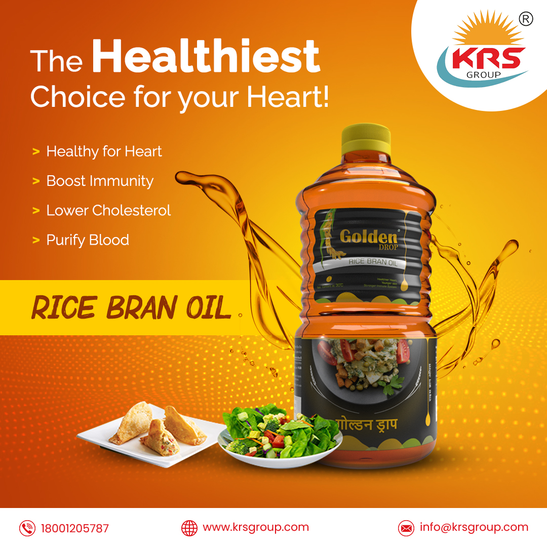 The Healthiest Choice for your Heart!
* Healthy for Heart
* Boost Immunity
* Lower Cholesterol
* Purify Blood
.
.
#krsgroup #krsmultipro #krsmultihub #krseducation #ricebranoil #healthyheart #healthyoil #foodoil #lowercholesterol #healthylifestlye #healthyfood #foodoillielove